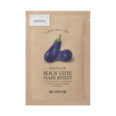 SKINFOOD Sous Vide Mask Sheet Eggplant [Hydrating & Soothing] 22g*10pcs - EmpressKorea