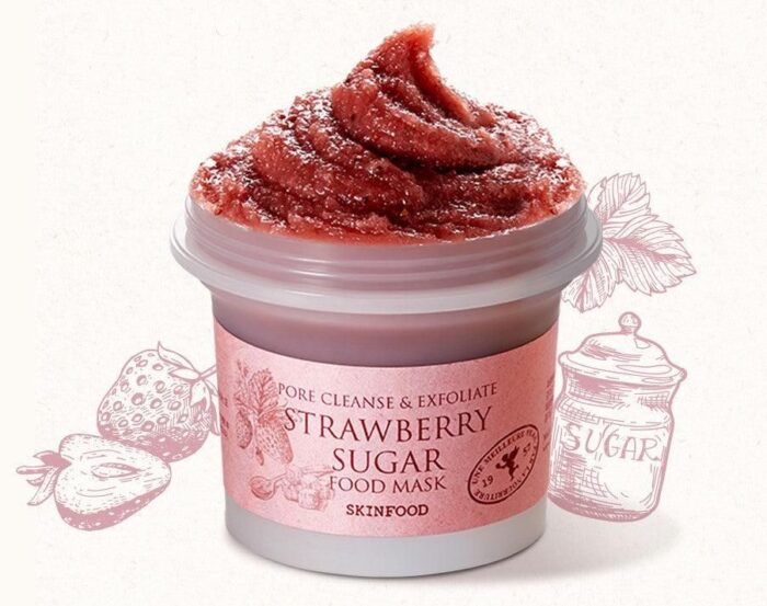 SKINFOOD Strawberry Sugar Food Mask 120g - EmpressKorea