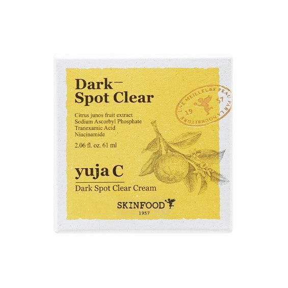 SKINFOOD Yuja C Dark Spot Clear Cream 61ml - EmpressKorea