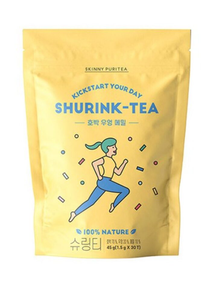 SKINNY PURITEA Shuring Tea Pumpkin Burdock Buckwheat 1.5g*30pcs - EmpressKorea