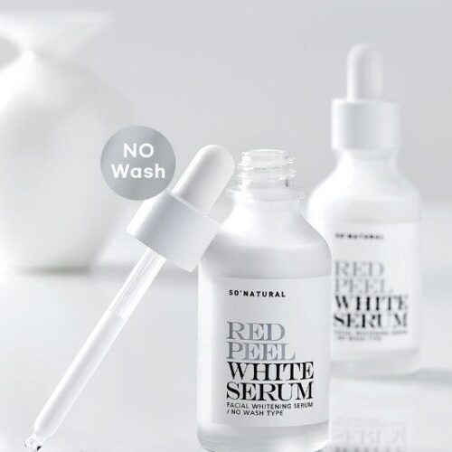 SO.NATURAL Red Peel White Serum 35ml - EmpressKorea