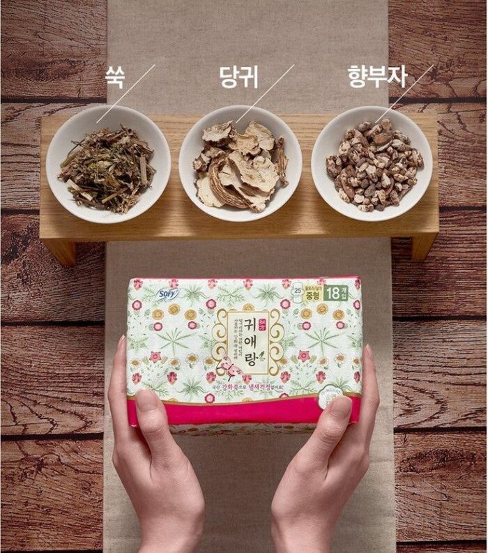 SOFY Guierang Sanitary Pad  Medium  20pcs*2ea - EmpressKorea