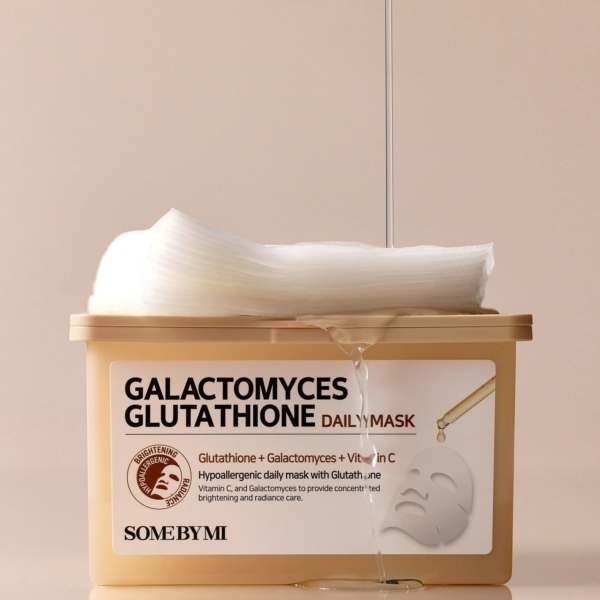 SOMEBYMI Galactomyces Glutathione Daily Mask 30sheets 350ml - EmpressKorea