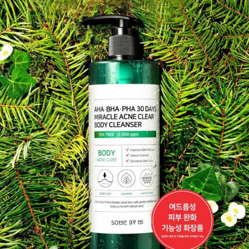 SOME BY MI AHA BHA PHA 30 Days Miracle Acne Clear Body Cleanser 400ml - EmpressKorea