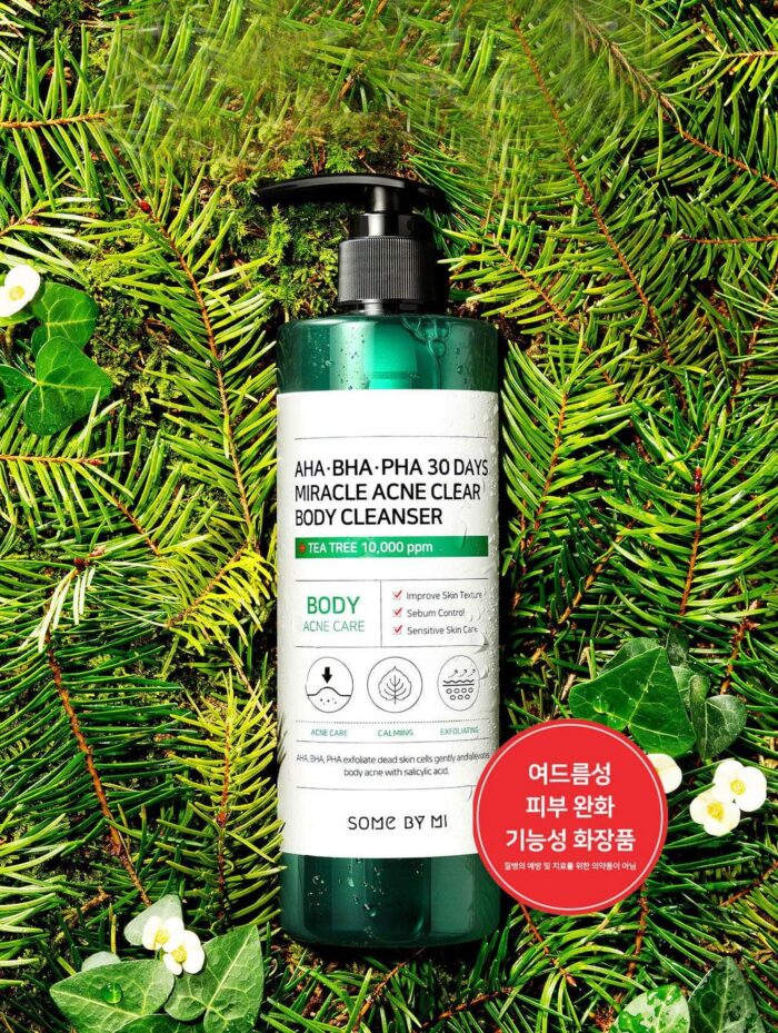 SOME BY MI AHA BHA PHA 30 Days Miracle Acne Clear Body Cleanser 400ml - EmpressKorea