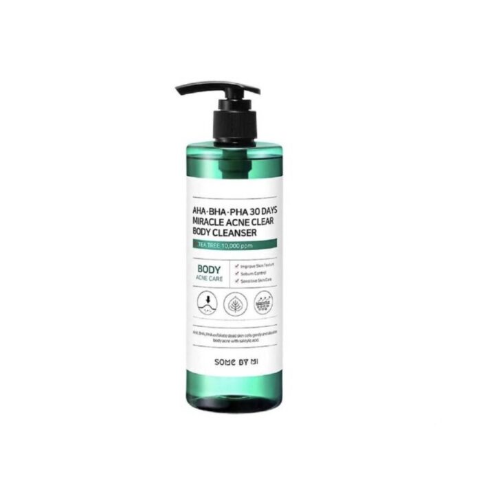 SOME BY MI AHA BHA PHA 30 Days Miracle Acne Clear Body Cleanser 400ml - EmpressKorea