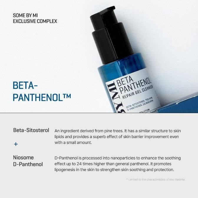SOME BY MI Beta Panthenol Repair Gel Cleanser 120ml - EmpressKorea
