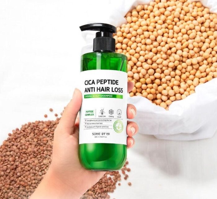 SOME BY MI Cica Peptide Anti Hair Loss Derma Scalp Shampoo 285ml - EmpressKorea