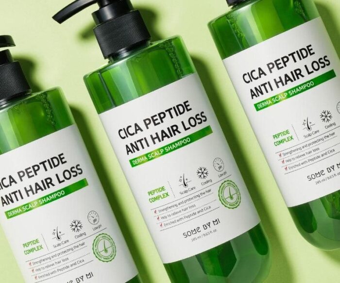 SOME BY MI Cica Peptide Anti Hair Loss Derma Scalp Shampoo 285ml - EmpressKorea