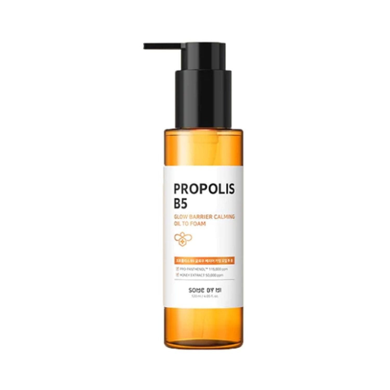 SOME BY MI Propolis B5 Glow Barrier Calming Oil to Foam 120ml - EmpressKorea