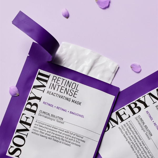 SOME BY MI Retinol Intense Reactivating Mask 22g*5pcs - EmpressKorea