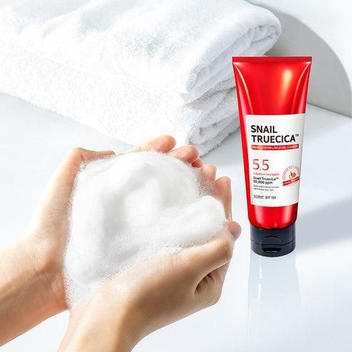 SOME BY MI Snail Truecica Miracle Repair Low pH Gel Cleanser 100ml - EmpressKorea