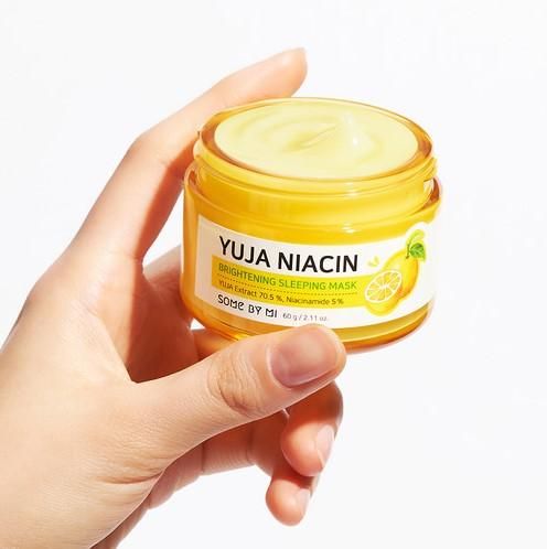 SOME BY MI Yuja Niacin 30 Days Miracle Brightening Sleeping Mask 60g - EmpressKorea