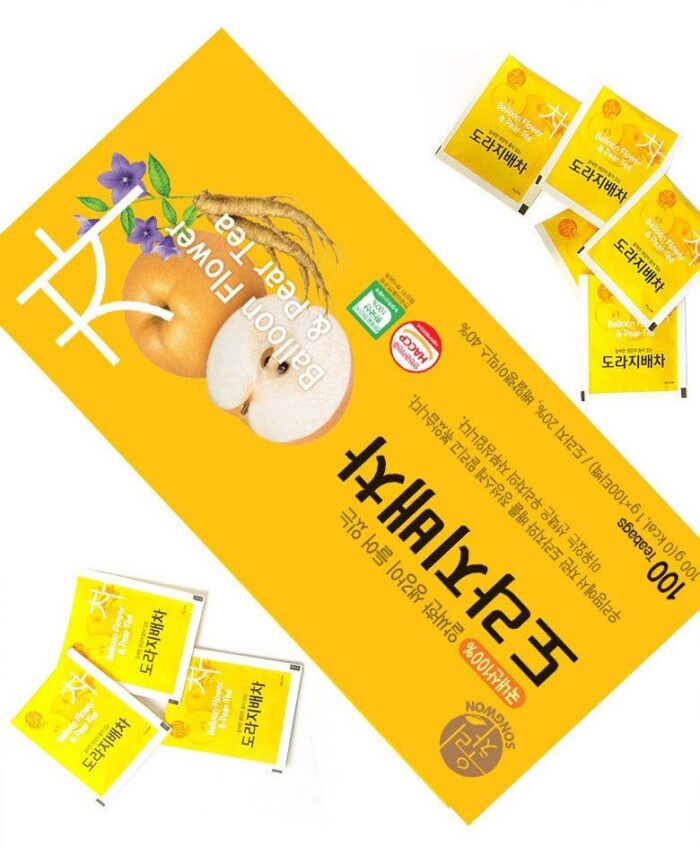 SONGWON Ballon Flower & Pear Tea 1g*100pcs - EmpressKorea