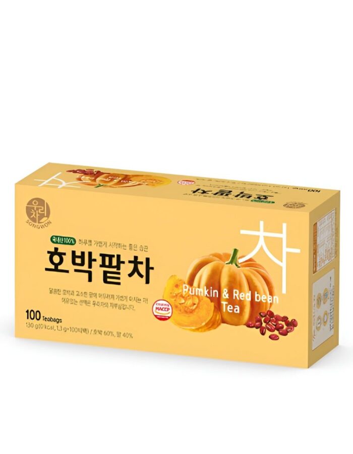 SONGWON Pumpkin Red Bean Tea 1.3g*100 pcs - EmpressKorea