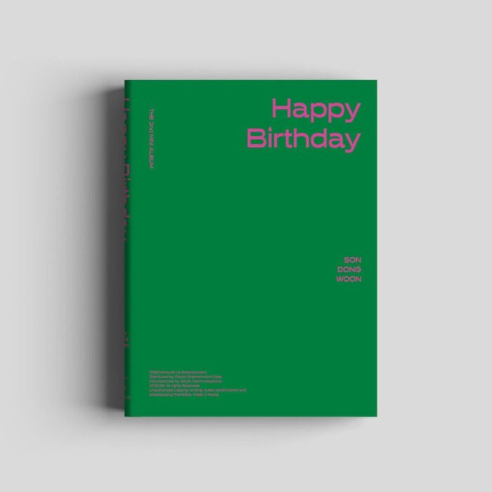 SON DONGWOON - 2nd Mini Album: Happy Birthday - EmpressKorea