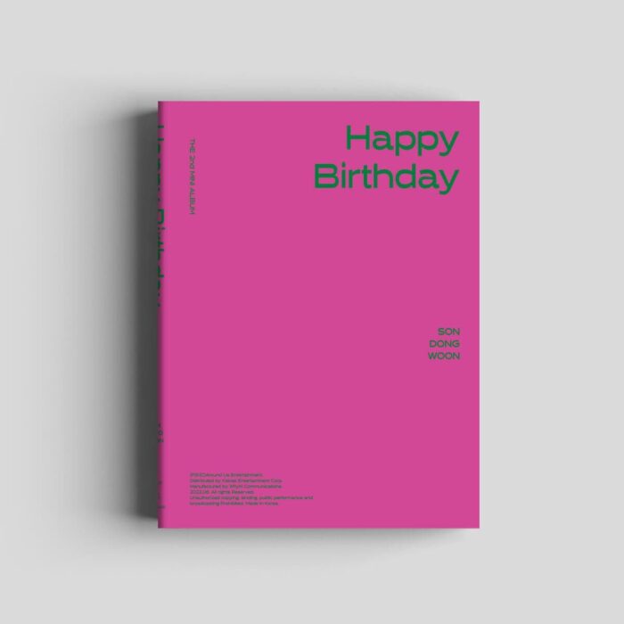 SON DONGWOON - 2nd Mini Album: Happy Birthday - EmpressKorea