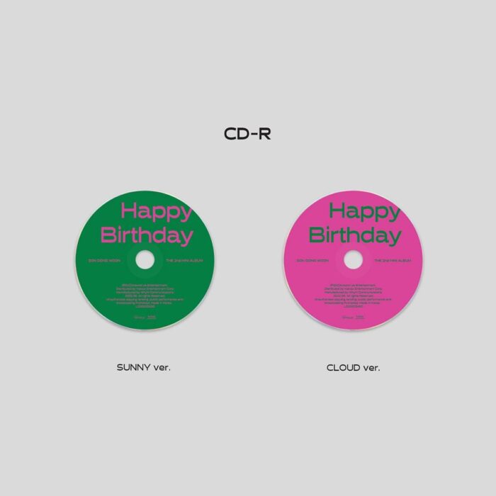 SON DONGWOON - 2nd Mini Album: Happy Birthday - EmpressKorea