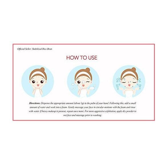 SRB Stabilized Rice Bran Enzyme Powder Wash 70ml - EmpressKorea