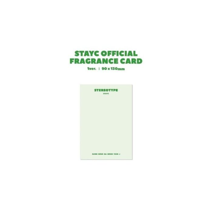 STAYC - 1st Mini Album: Stereotype - EmpressKorea