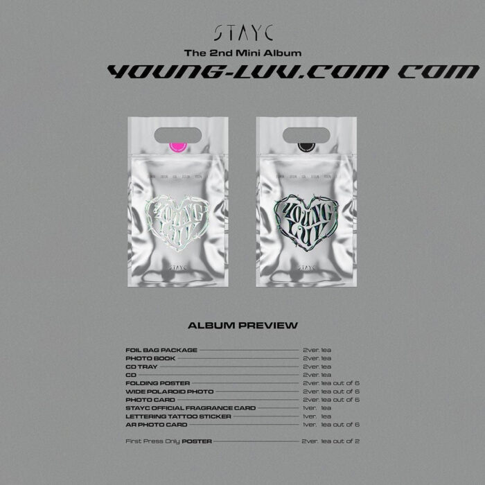 STAYC - 2nd Mini Album: YOUNG-LUV.COM - EmpressKorea