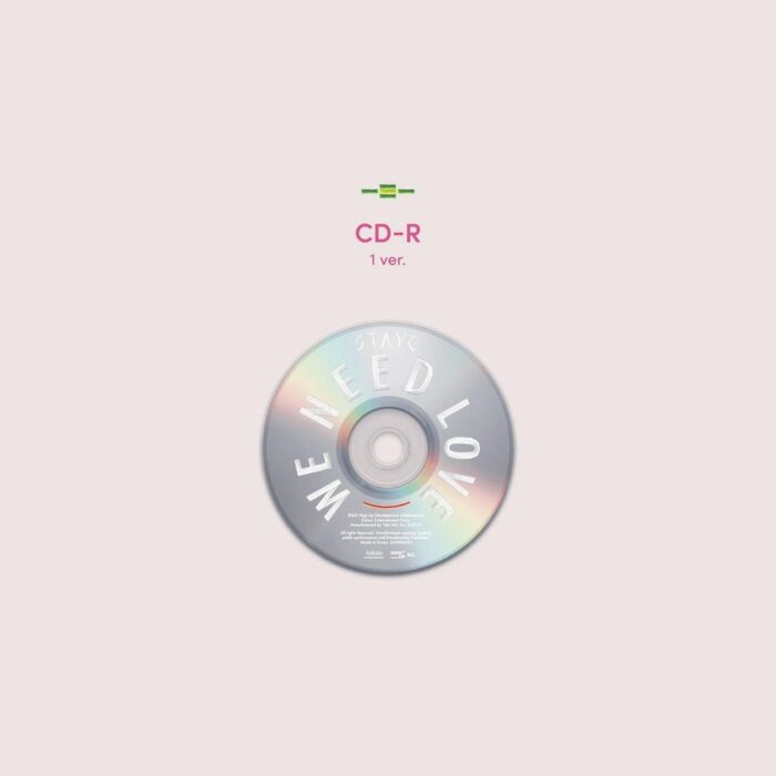 STAYC - 3rd Single Album: WE NEED LOVE (Digipack Ver.) Limited Edition - EmpressKorea