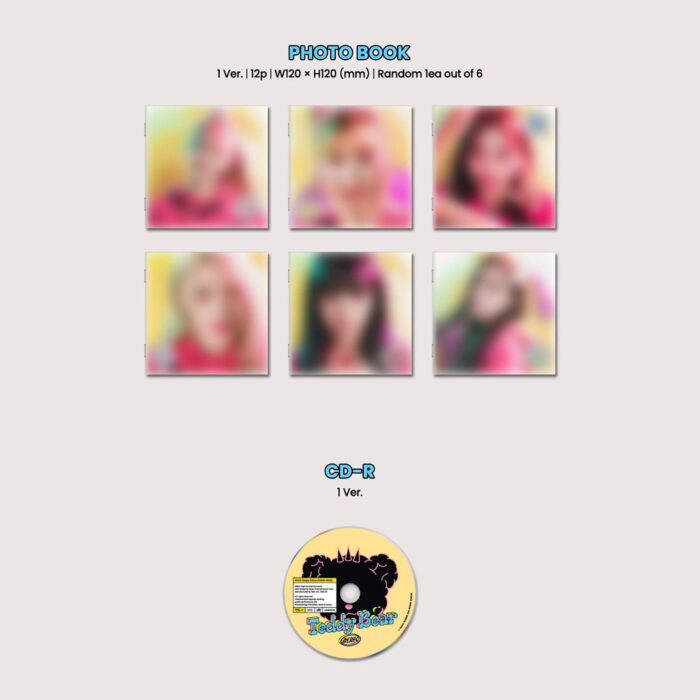 STAYC - 4th Single Album: Teddy Bear (Digipack Ver.) - EmpressKorea