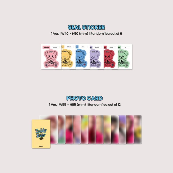 STAYC - 4th Single Album: Teddy Bear (Digipack Ver.) - EmpressKorea
