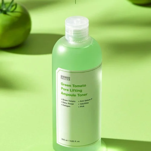 SUNGBOON EDITOR Green Tomato Pore Lifting Ampoule Toner 350ml - EmpressKorea