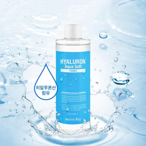 SecretKey Hyaluron Aqua Soft Toner 500ml - EmpressKorea