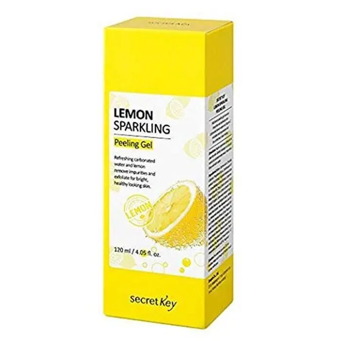 Secret Key Lemon Sparkling Peeling Gel 120ml - EmpressKorea