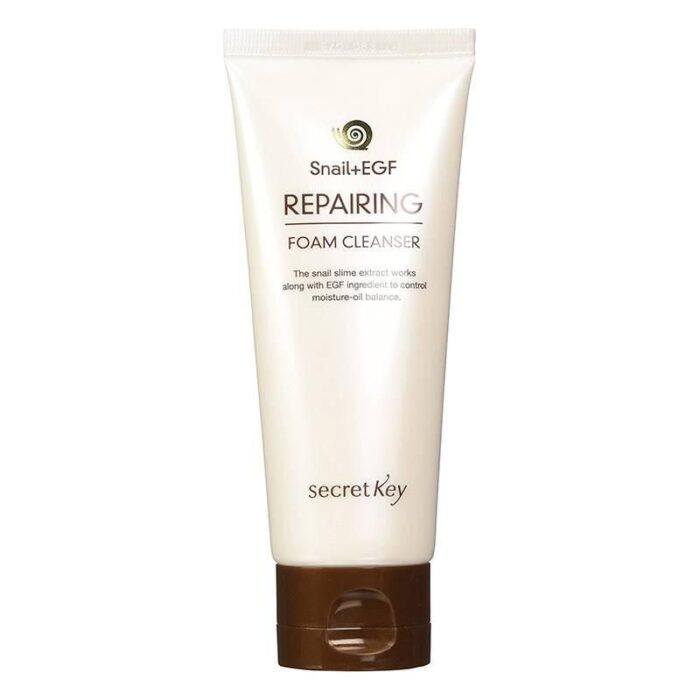 Secret Key Snail Repairing Foam Cleanser 100ml - EmpressKorea