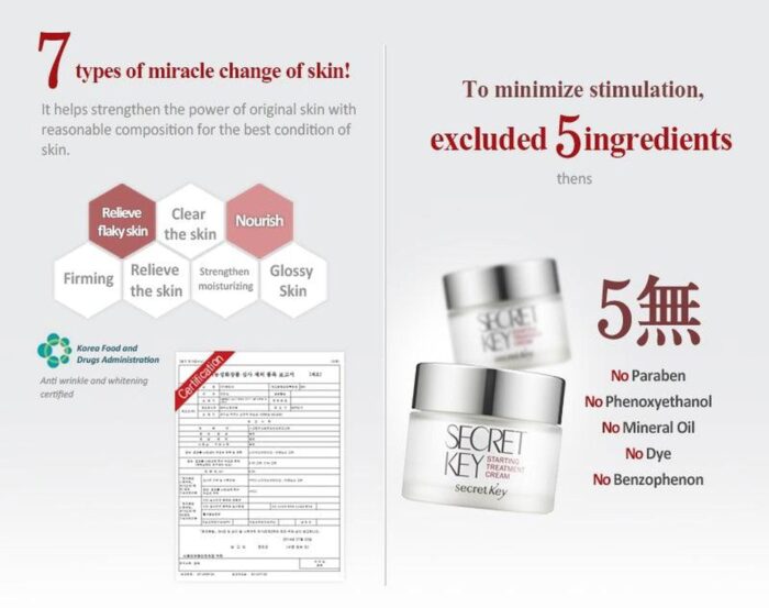 Secret Key Starting Treatment Cream 50g - EmpressKorea