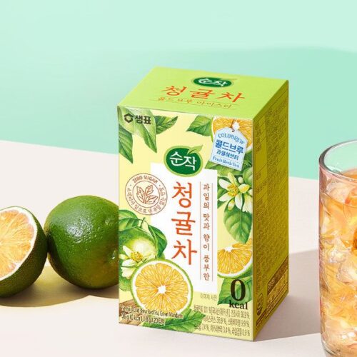 Sempio Cold Brew Fruit 7 Herbal Tea, Green Mandarin 1.8g*20pcs - EmpressKorea