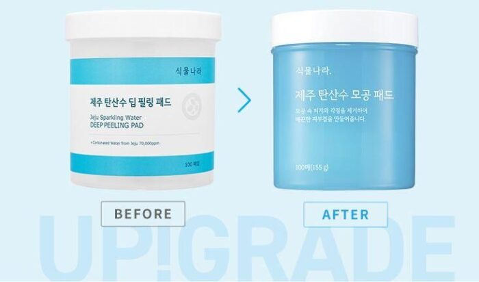 Shingmulnara Jeju Sparkling Water Pore Pad 155g 100EA - EmpressKorea