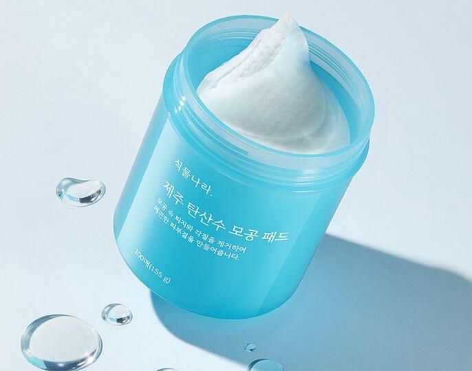 Shingmulnara Jeju Sparkling Water Pore Pad 155g 100EA - EmpressKorea