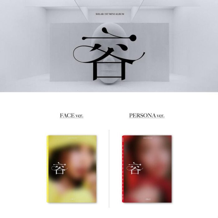 Solar - 1st Mini Album: 容 FACE - EmpressKorea