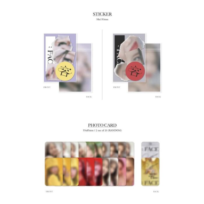 Solar - 1st Mini Album: 容 FACE - EmpressKorea