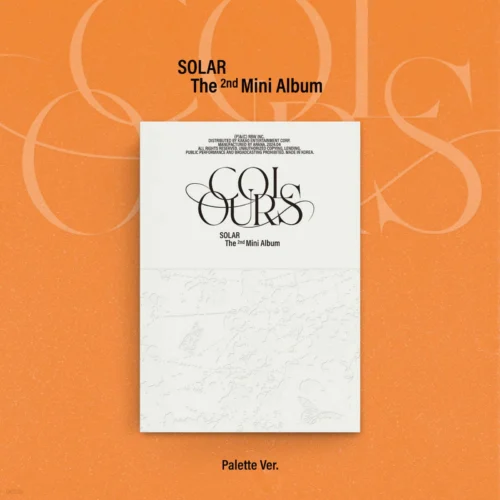 Solar - The 2nd Mini Album : COLOURS [Palette Ver.] - EmpressKorea