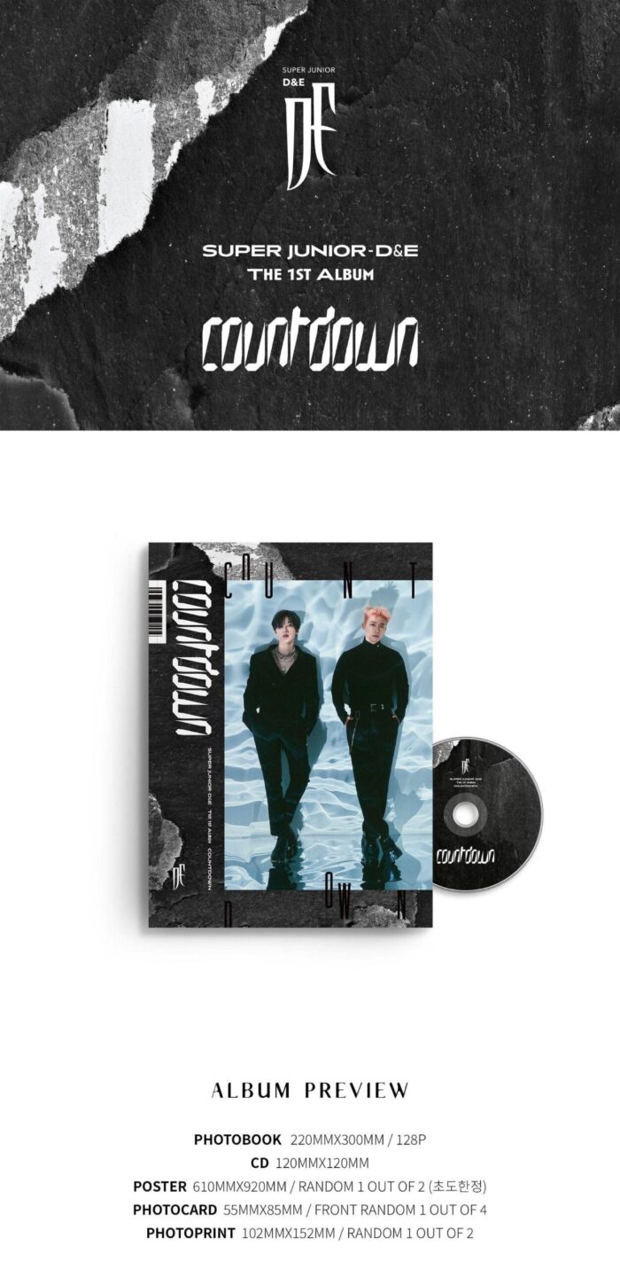 Super Junior D&E - 1st Album: COUNTDOWN - EmpressKorea