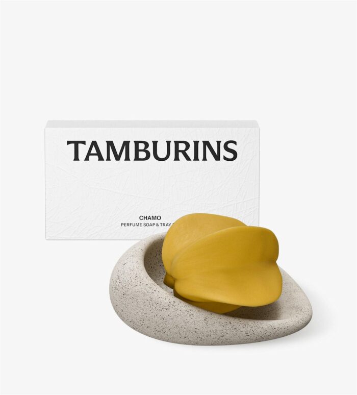 TAMBURINS Perfume Soap Chamo Tray Set - EmpressKorea