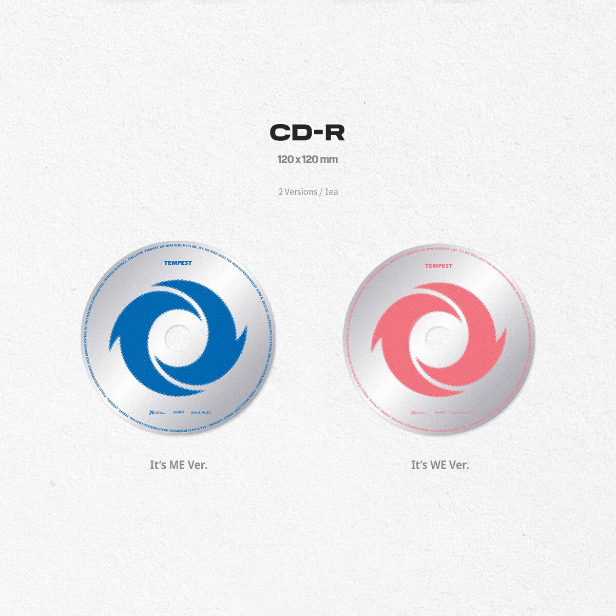 TEMPEST - 1st Mini Album: Its ME Its WE - EmpressKorea