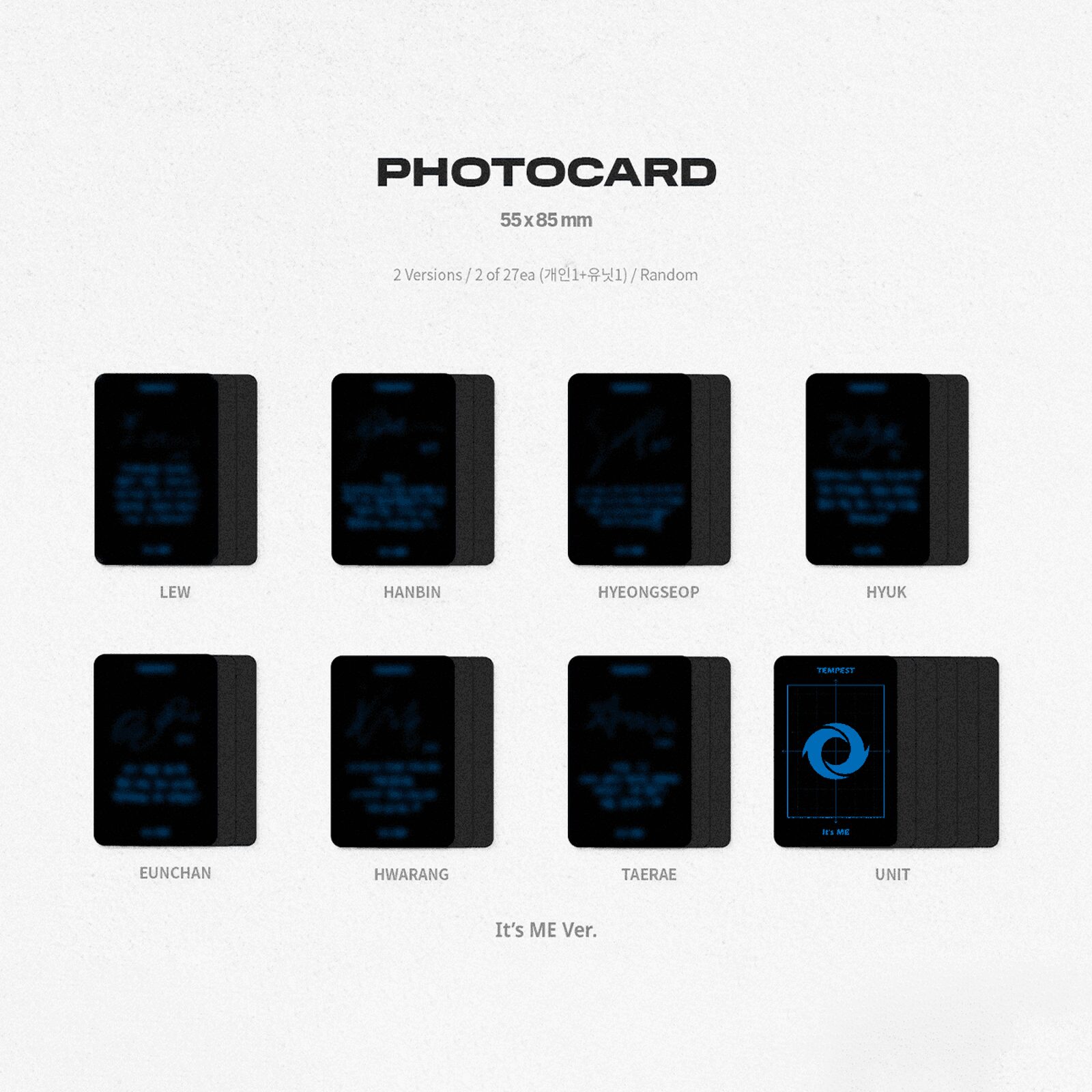 TEMPEST - 1st Mini Album: Its ME Its WE - EmpressKorea