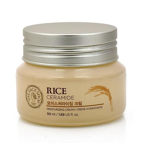 THE FACE SHOP Rice & Ceramide Moisturizing Cream 50ml - EmpressKorea