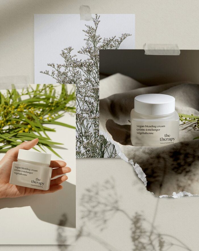 THE FACE SHOP The Therapy Vegan Blending Cream 60ml - EmpressKorea