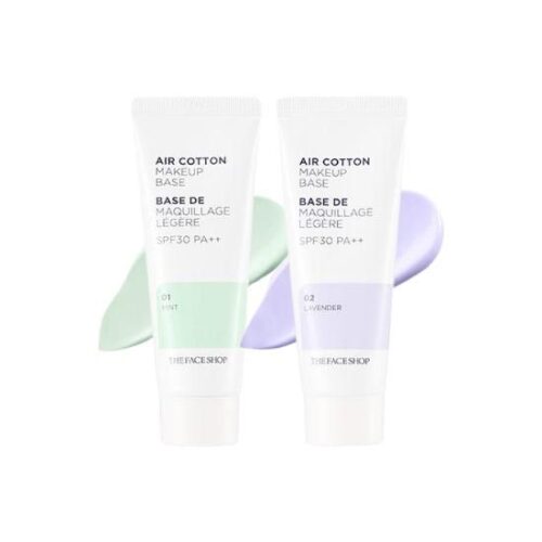 THE FACE SHOP fmgt Air Cotton Makeup Base (2 Colors) SPF 30 PA++ 35g - EmpressKorea