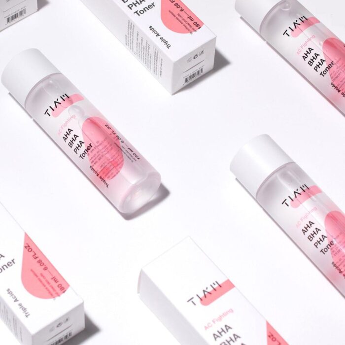 TIAM AC Fighting AHA BHA PHA Toner 180ml - EmpressKorea