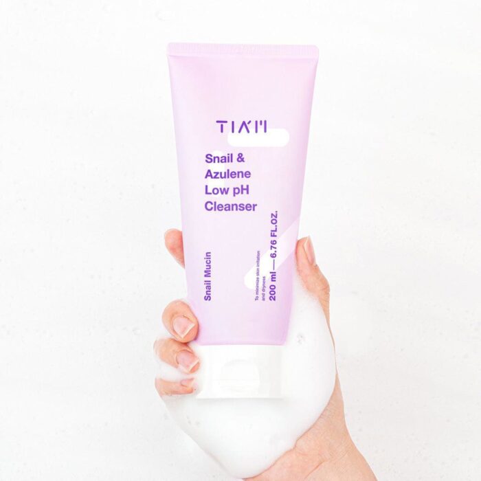 TIAM Snail & Azulene Low pH Cleanser 200ml - EmpressKorea