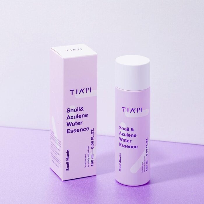 TIAM Snail & Azulene Water Essence 180ml - EmpressKorea
