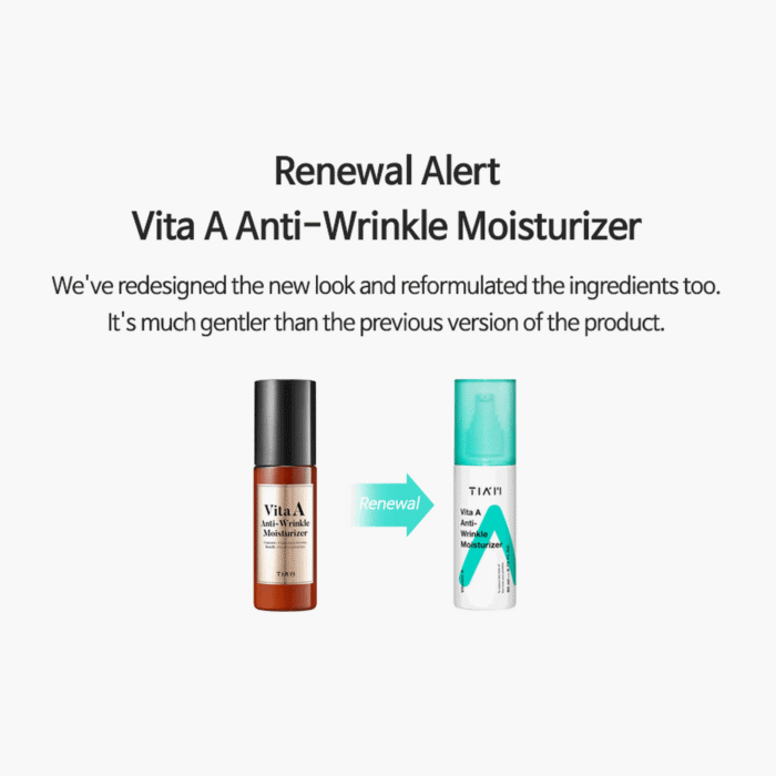 TIAM Vita A Anti-Wrinkle Moisturizer 80ml - EmpressKorea